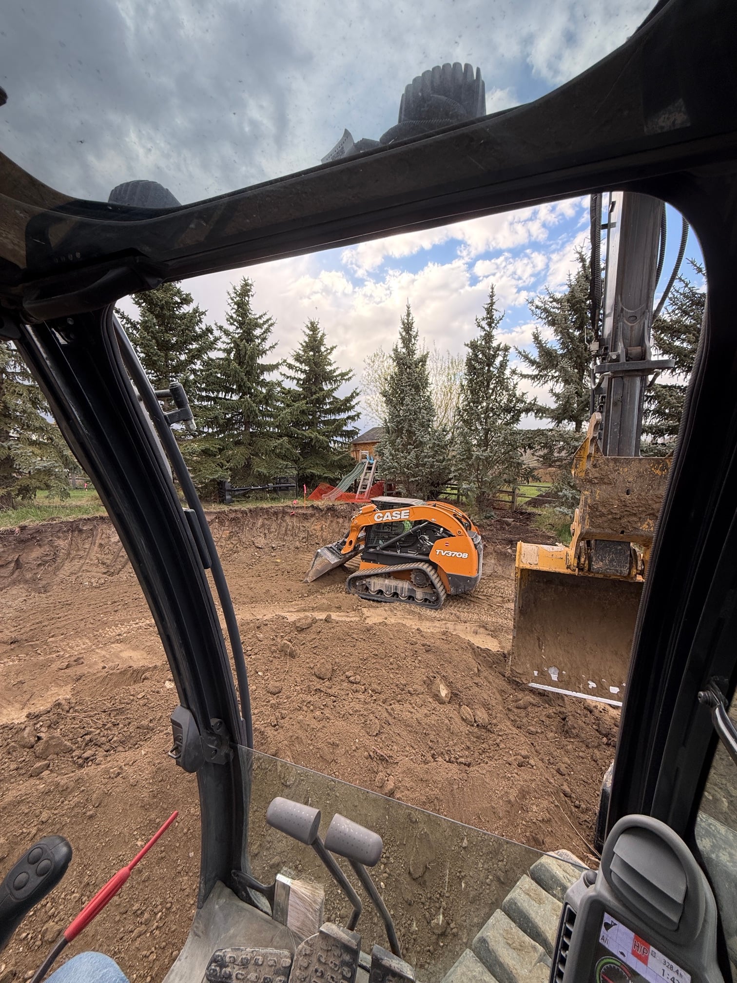 Backyard Sport Court — Near Calgary, AB (2)